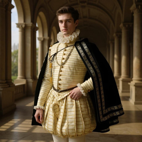 Elizabethan mens suit - , medieval