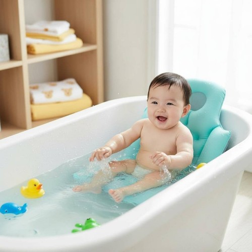 Newborn bath support net soft - bath,