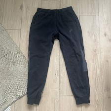 Nike Black Cuffed Joggers Size