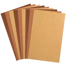 8 X 12 Brown Felt Sheets for