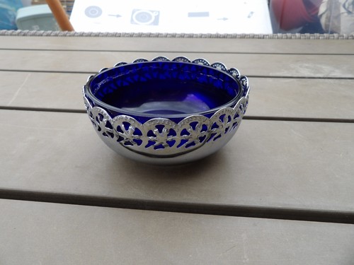 Vintage cobalt blue glass - vintage,