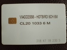 ( Genuine Redlight adult viewing card ) White viaccess card reprogrammable ????