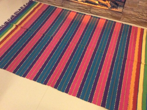 Ethnic tribal striped bright - tribal,
