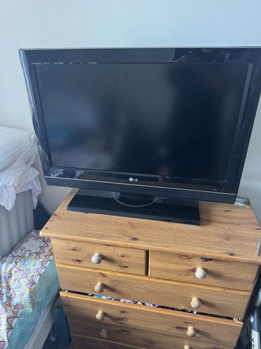 Inch black with - tv,