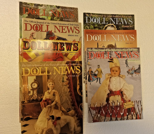 Doll news magazine lot 7 - doll,