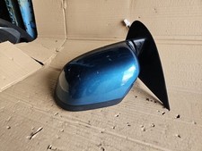 2011-2017 NISSAN MICRA K13  N/S Passengers Left Door Wing Mirror Electric BLUE 
