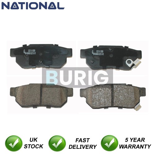 Brake pads set rear burig - brake,