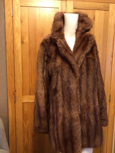 Vintage coney fur jacket - ,