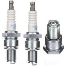 NGK Spark Plug BR9ES Removable Nut 3988 Fits Vespa ET2 50 1997-2005