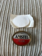 Oval Amstel Display Badge for