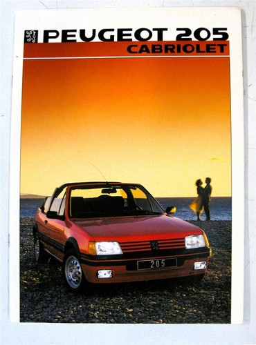 Peugeot 205 cabriolet car - cabriolet,