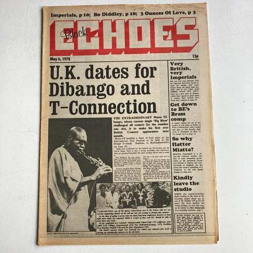 Black echoes may 1978 - black,