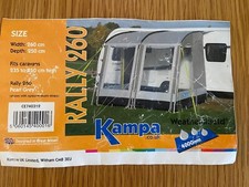 Kampa Rally 260 Awning/porch