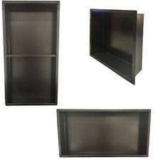 Stainless steel shower niche - shower,