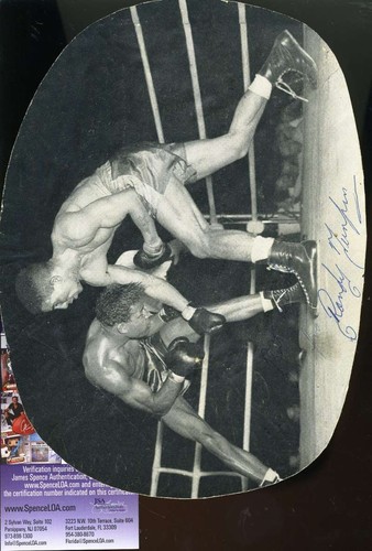 Randy turpin jsa coa authentic - jsa,