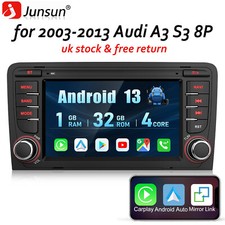 Car BOSE Stereo For Audi A3 S3 RS3 8PA 8P1 Android Apple Carplay GPS Head Unit