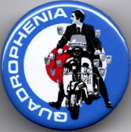 Quadrophenia pin button - pin, badge