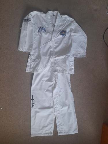 Itf taekwondo tsx emap white - tsx,