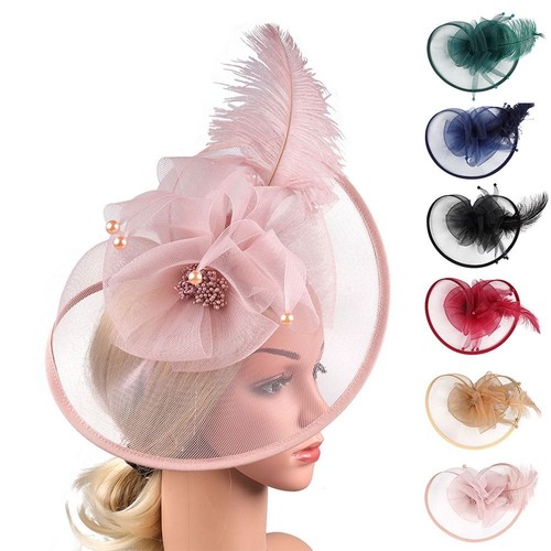 1pc women fascinator hair clip - fascinator,
