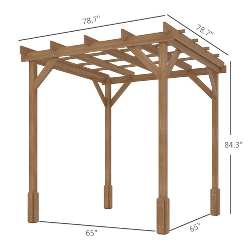 Wood pergola outdoor gazebo - pergola,,