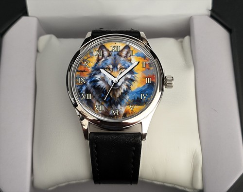 Grey wolf stormy twilight - wolf,