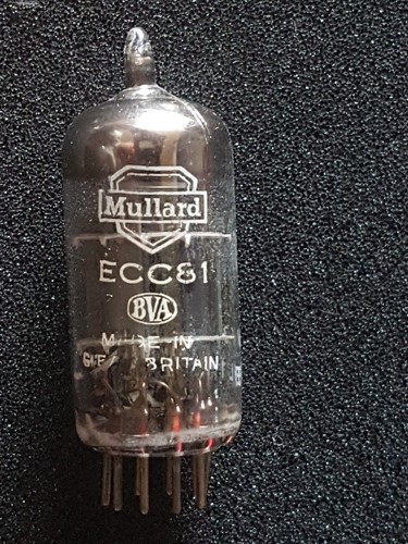 Vintage mullard ecc81 12at7 - vintage,