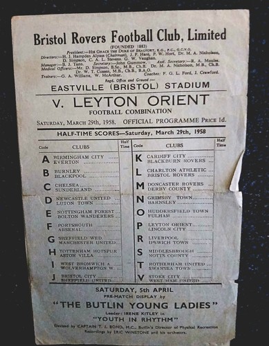 Bristol rovers reserves - rovers, v