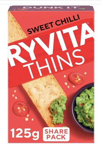 Ryvita thins sweet chilli - thins,