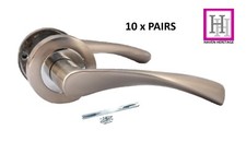 Door Handles Satin Nickle &