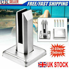 Stainless Steel Glass Spigots Panels Pool Fence Stair Bracket Balustrade Clamp