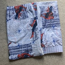 Original Marvel Sam Raimi Spider-Man 3 PINCH PLEAT Curtains Vintage 2007 160x122