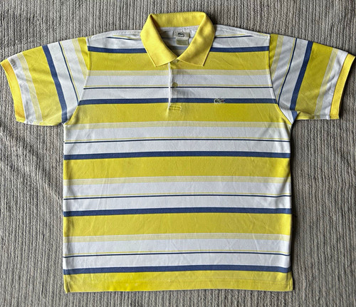 Lacoste men yellow - yellow, white