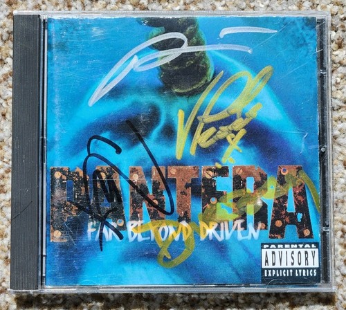 Pantera signed far beyond - pantera,