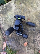 Manfrotto 808RC4 3-Way Tripod Head + RC4 Quick Release Plate