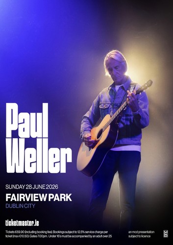 Paul weller dublin 2026 a4 - a3,