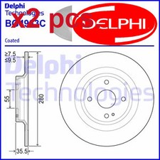 X2 PCS REAR BRAKE DISC SET