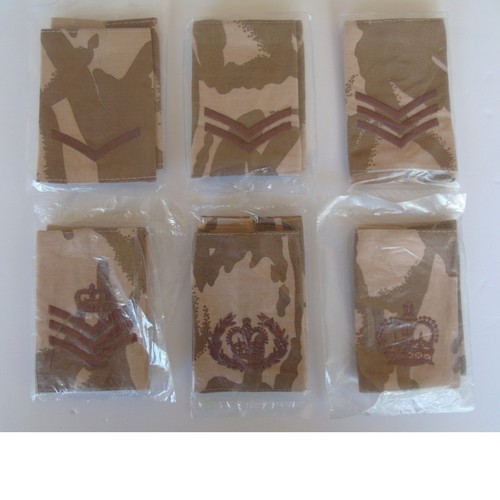 British army desert rank - british,