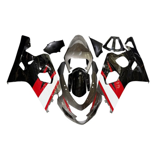 Red silver black - black, for