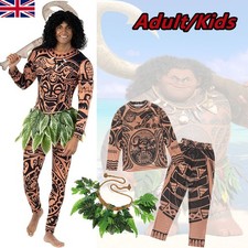 Adult&Kids Moana Maui Cosplay