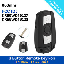 Remote Key Fob for BMW 1 3 5