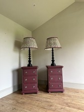 Pair of vintage bedside chests