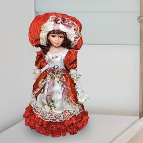 Porcelain doll old - 16.14'',