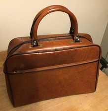 Vintage Brown Holdall Bag made