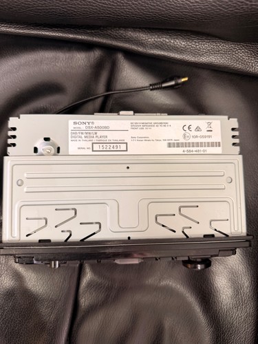 Sony dsx a500bd digital car - sony, dsx-a500bd