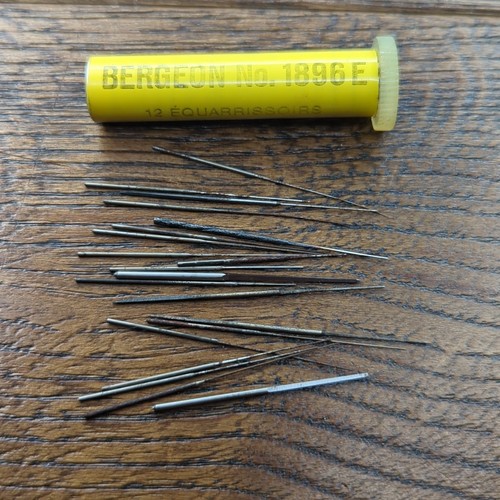 Bergeon 1896 broaches - 1896, lot