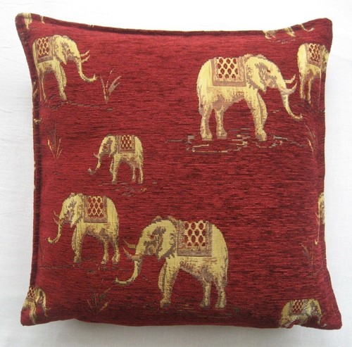Beautiful elephant cushion - elephant,