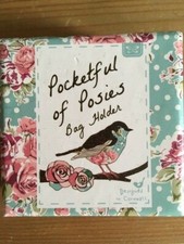 Pocketful of Posies Bag Holder  BRAND NEW IN BOX