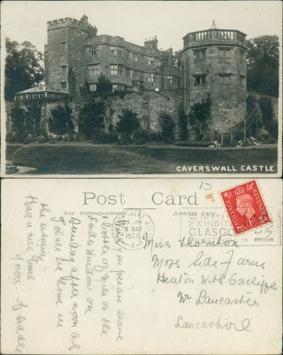 Caverswall castle 1938 glasgow - caverswall,