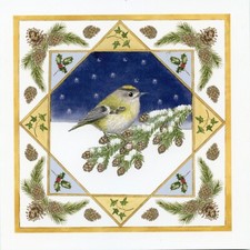 Winter Goldcrest Christmas