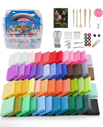 Colors polymer clay kit - 50,